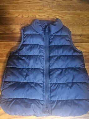 GAP Baby Navy Puffer Vest - Toddler